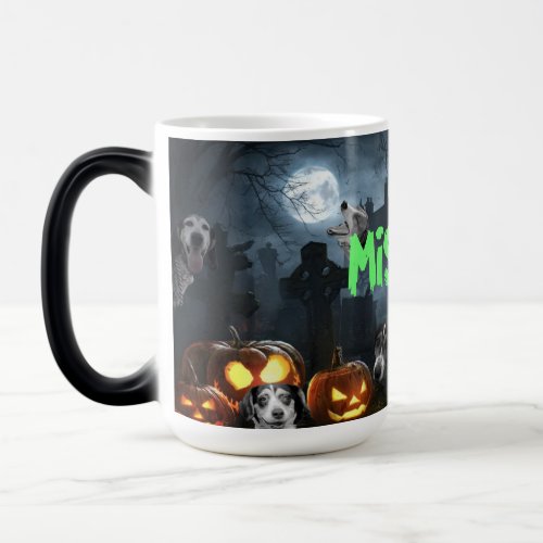 Night of the Living Misfit Hounds _ Morphing Mug