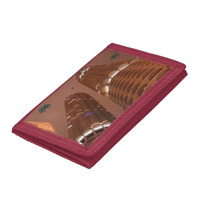 Night of the Marina City Invaders Trifold Wallet (Bottom)