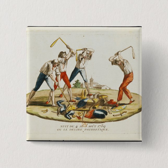 Night of the Patriotic Delirium Pinback Button (Front)