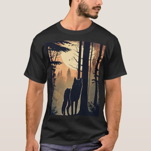 Night of the Werewolves T_Shirt