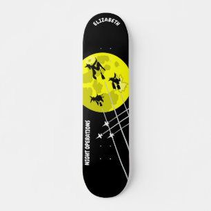 Night Operations Funny Customizable Skateboard