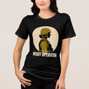 Night Operator Vintage Women’s Tactical Tee