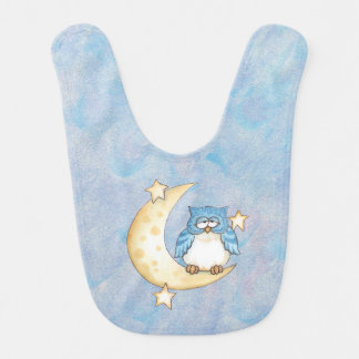 Night Owl Baby Bib