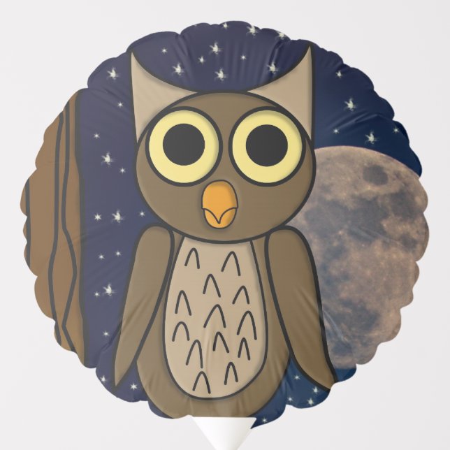 Night owl balloon (Front)