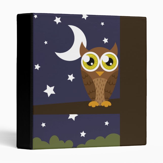 "Night Owl" Binder (Front/Spine)