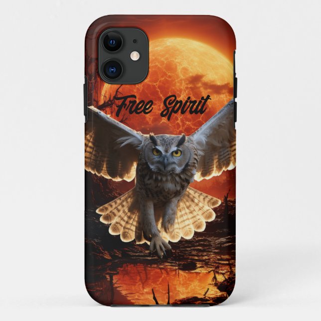 Night Owl  Case-Mate iPhone Case (Back)