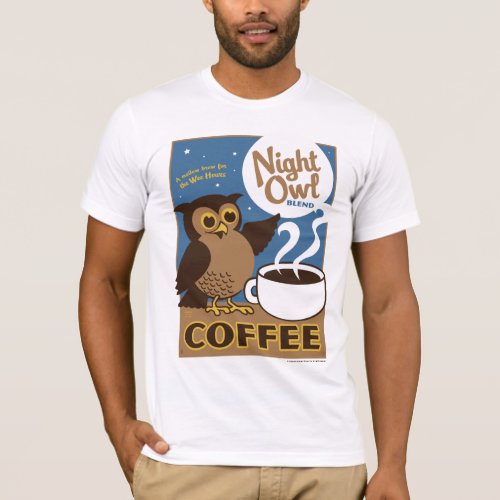Night Owl Coffee T_Shirt