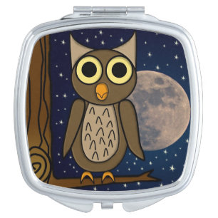 Night owl compact mirror