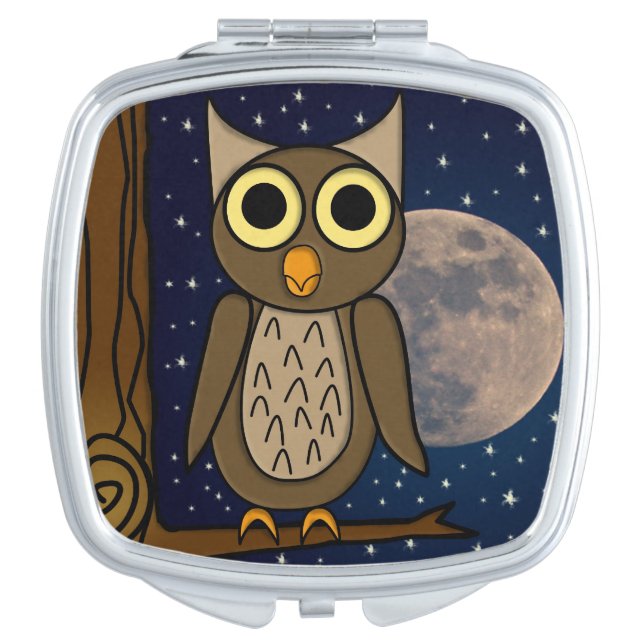Night owl compact mirror (Front)