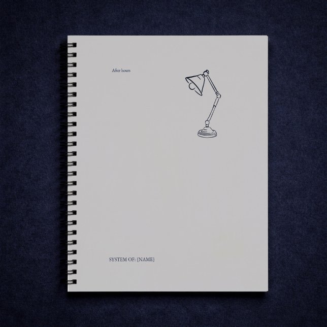 Night Owl Dark Academia Scholarly  Notebook (Creator Uploaded)