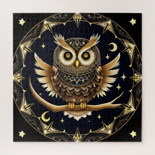 Night Owl Gift For Detailed Puzzle Lovers