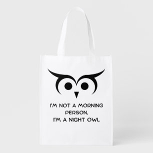 Night Owl Grocery Bag