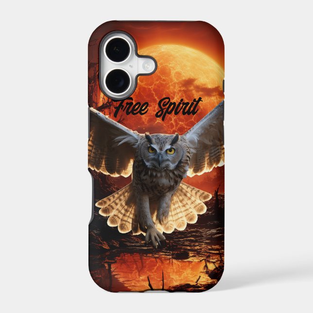 Night Owl  Iphone Case (Back)