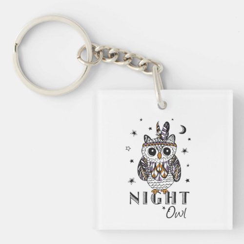 Night Owl Keychain