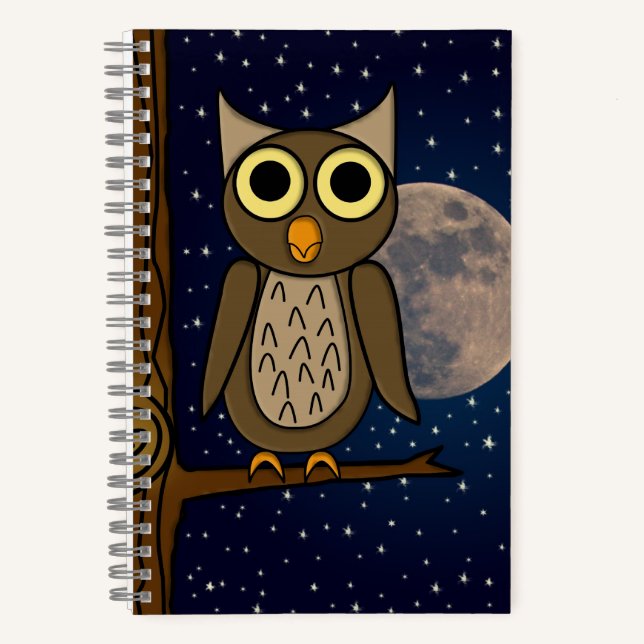 Night owl notebook (Front)