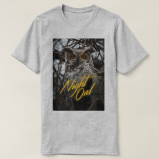 Night Owl - Retro Style Tee