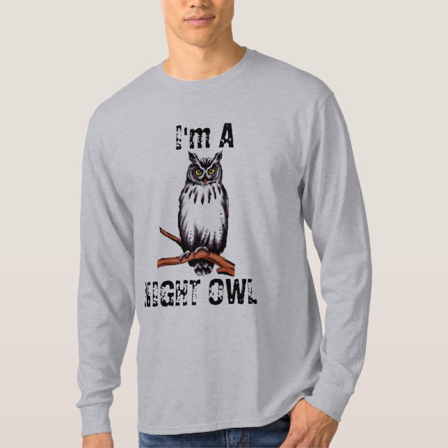 Night Owl - Sweatshirt T-Shirt (Front)
