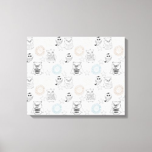 Night Owls Canvas Print