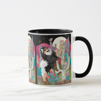 NIGHT OWLS Finnish Lapphund 11 OZ MUG
