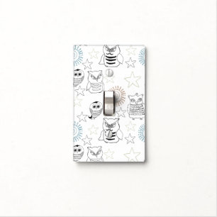 Night Owls Light Switch Cover