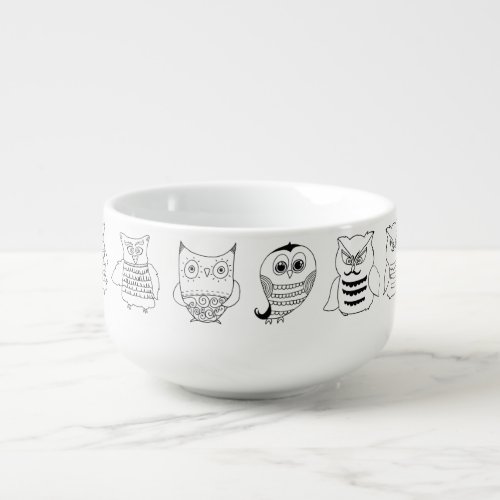 Night Owls Soup Mug