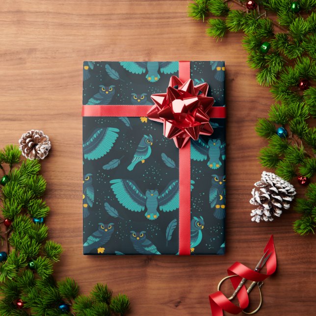 Night Owls Wrapping Paper (Holiday Gift)