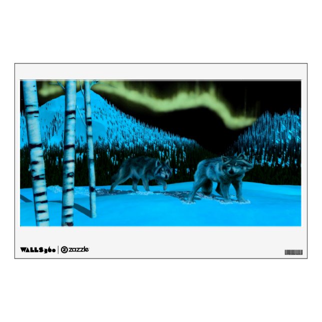 Night Patrol Wall Sticker (Front)