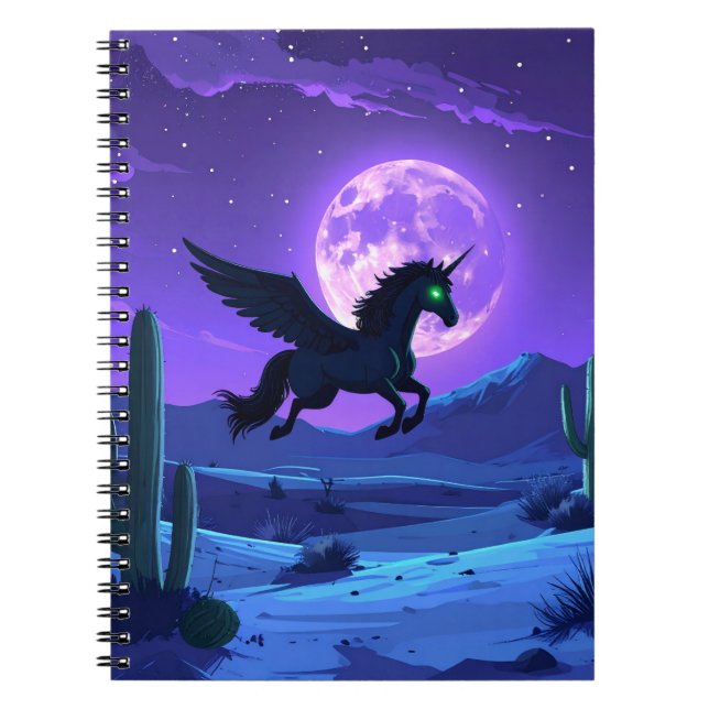 Night Pegasus Notebook (Front)