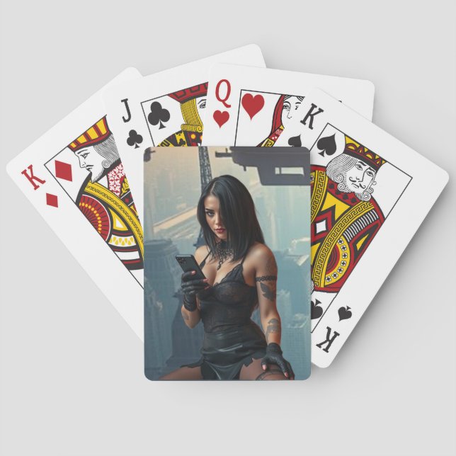 night poker cards (Back)