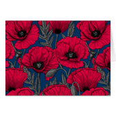 Night poppy garden (Front Horizontal)