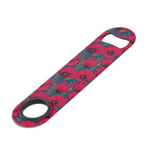 Night poppy garden bar key