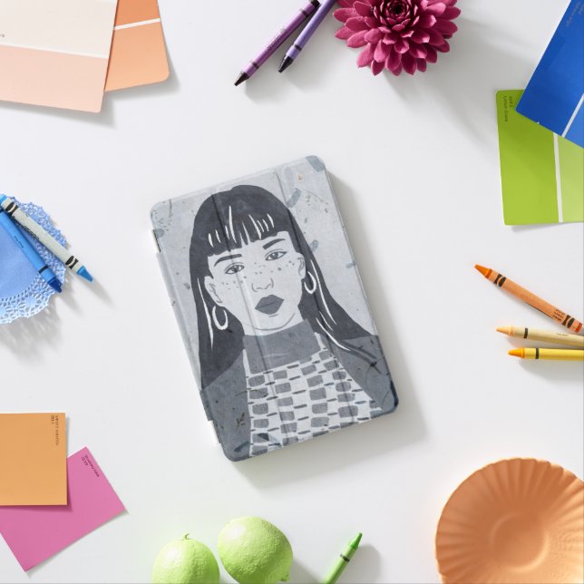 Night Portrait iPad Mini Cover (In Situ)