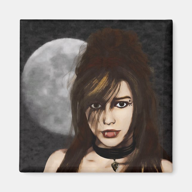 Night Portrait Magnet (Front)