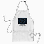 Night Prowler Fractal Art Adult Apron
