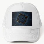 Night Prowler Fractal Art Trucker Hat