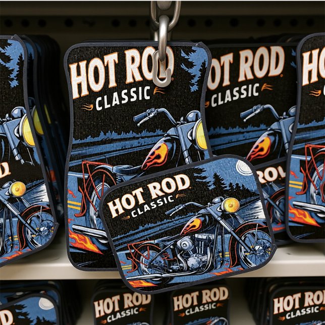 Night Riders and Fiery Roads Car Floor Mat (Creator Uploaded)