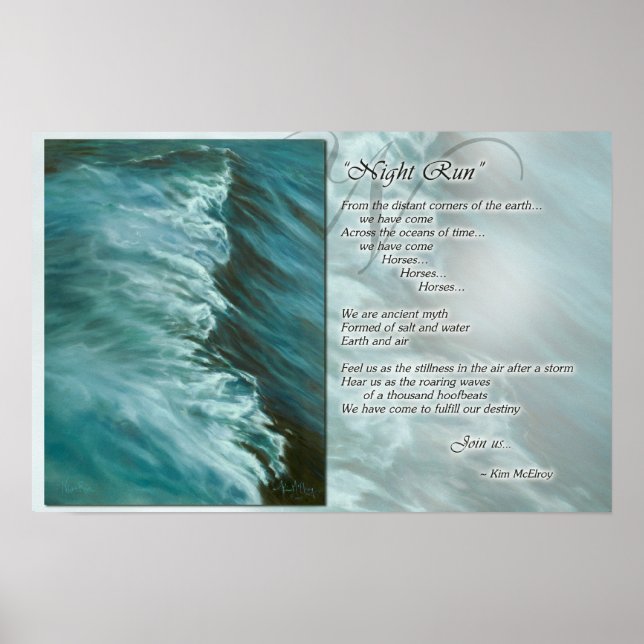 Night Run Inspiration Poster (Front)