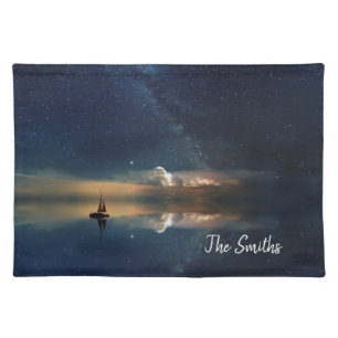 Night Sailing Cloth Placemat