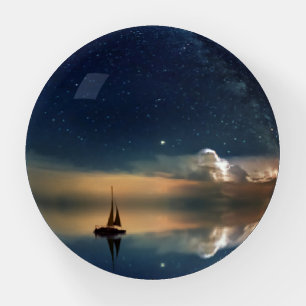 Night Sailing Paperweight