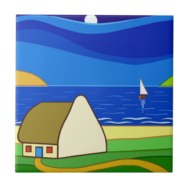 Night Sailing Tile (Front)