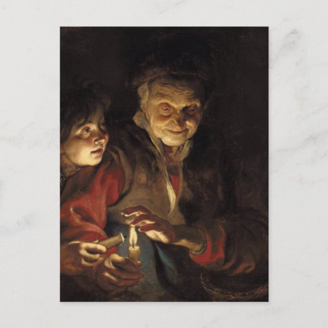 Night Scene Postcard (Front)