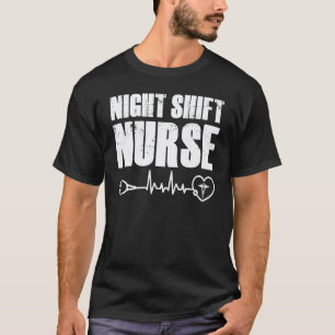 Night Shift Different Breed Stethoscope Nurse Rn T-Shirt