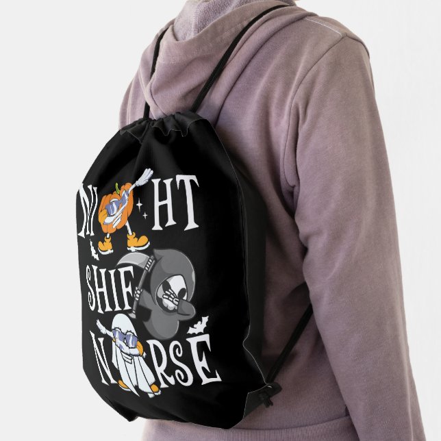Night Shift Nurse Drawstring Bag (Insitu)