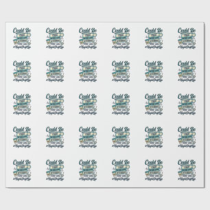 Night Shift Nurse Funny Could Be Friday Vector Des Wrapping Paper
