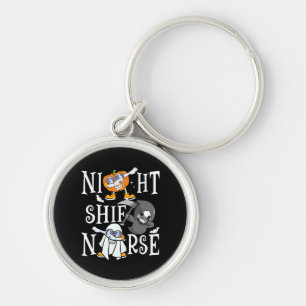 Night Shift Nurse Keychain