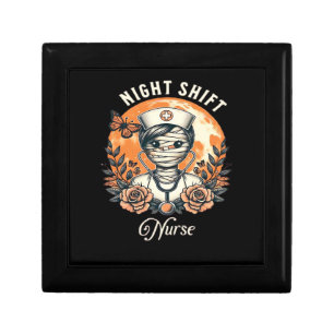 Night Shift Nurse Mummy Halloween Healthcare Flora Gift Box