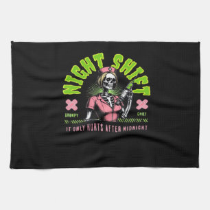 Night Shift Nurse - National Nurse Week Gift Ideas Kitchen Towel