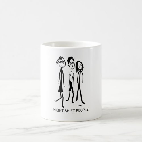 Night Shift People _ Designer Coffee Mug