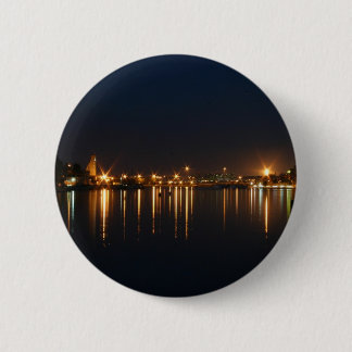 Night shot in Brindisi (Puglia, Italy) Button