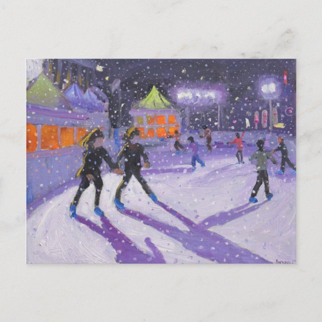 Night skaters Derby 2014 Postcard (Front)